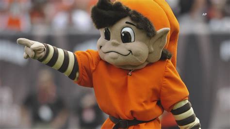 Clevland browns mascot
